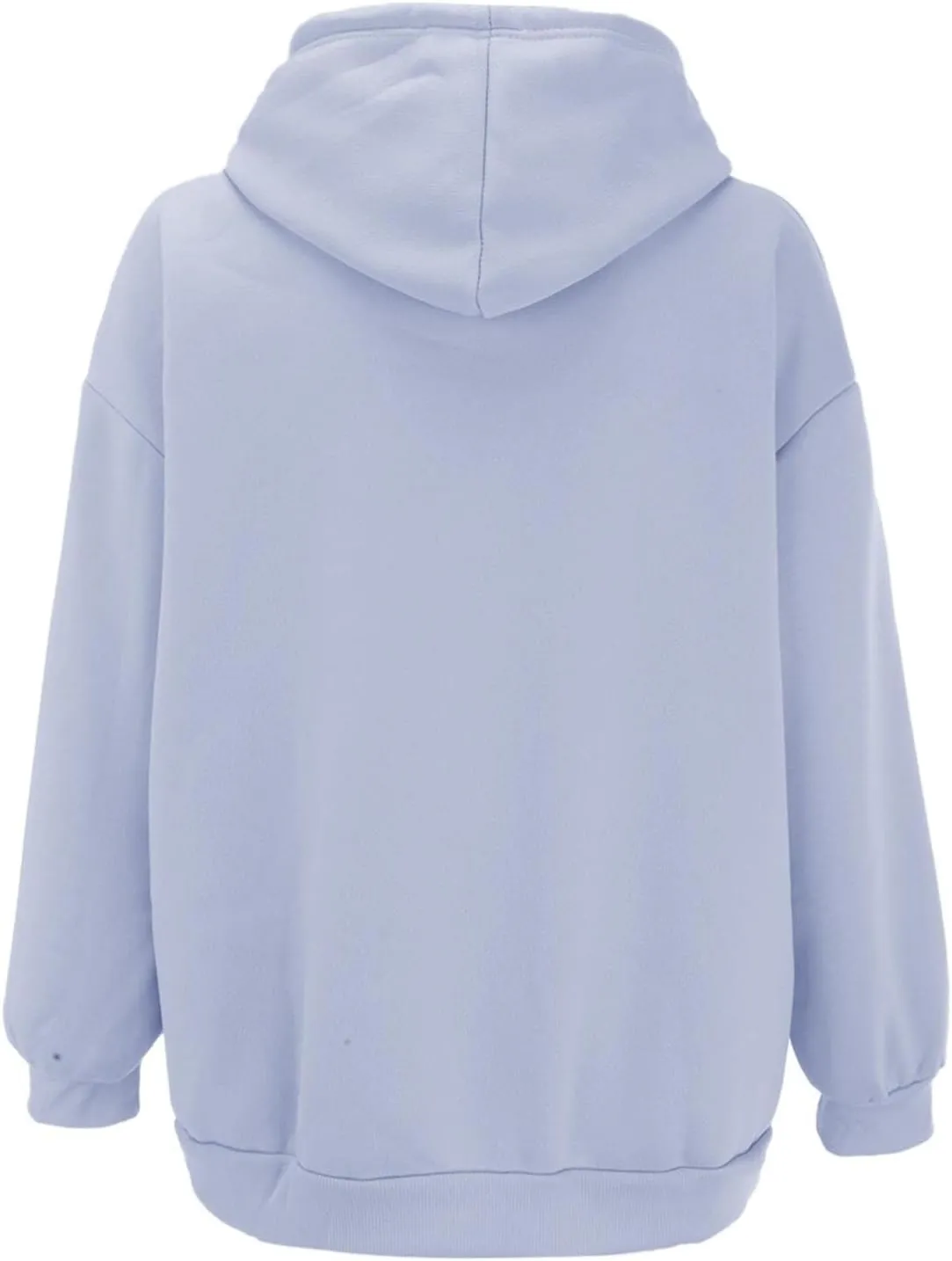 Zip Up Hoodie Women Y2K Long Sleeve Oversized Sweatshirts Lightweight Fleece Jacket Cute 2024 Fall Fashion Clothes